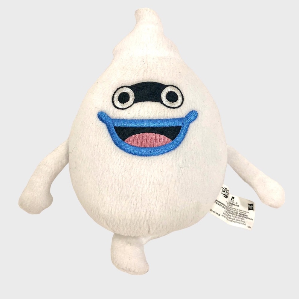 YoKai Watch Whisper Ghost White 7” Plush 2015!  Stuffed Animal Yo Kai Hasbro!